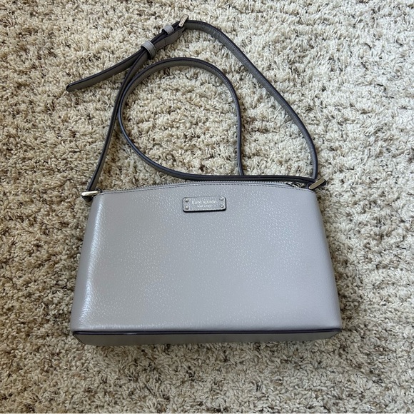 Kate Spade Jeanne Crossbody Grey/Taupe - Picture 2 of 9